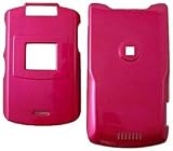 Hot Pink Hard Case for Motorola RAZR V3xx Cell Phone
