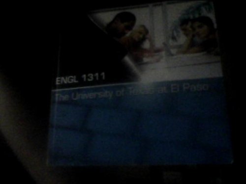 ENGL 1311 The University of Texas at El Paso