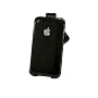 APPLE iPHONE 3G BLACK FACE IN HOLSTER WITH BELT CLIP & SCREEN PROTECTOR (iPhone NOT included)