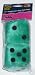 Authenic Fuzzy Dice: Fluorescent Green, 2 1/2 Square with 12 Hanging Cord