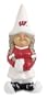 NCAA Wisconsin Badgers Cheerleader Garden Gnome