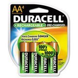 Duracell 4 AA + 4 AAA Pre Charged Rechargeable Batteries Value Pack with mini Charger Duracell 4 AA + 4 AAA Pre Charged Rechargeable Batteries Value Pack with mini Charger