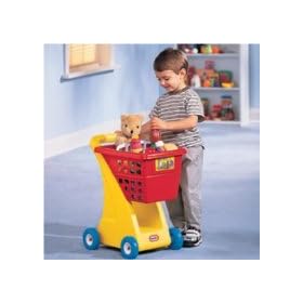 Little Tikes Shopping Cart - Yellow Red by Little Tikes