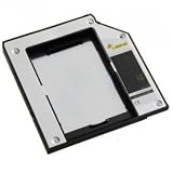 LEICKE SATA 2. Alloggio per HDD/SSD Ultrabay Slim per IBM Thinkpad T4, T40, T40p, T41, T41p, T42, T42p, T43, T43, Ultrabase X4, X4 con Hyper-Speed Technology (ottimizzato per SSD)di Leicke