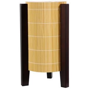 Inexpensive Bargain Discount Table Lamps - 13 Kago Bamboo Matchstick Asian Lantern -... by Oriental Furniture