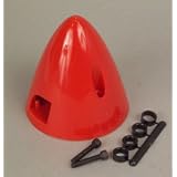 Du-Bro 274 2 Red Spinner by Du-Bro Products