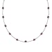 Sterling Silver 4mm Simulated Lavender Cats Eye title=
