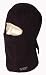 Glacier Glove Windproof Fleece Hood, Black, One Size