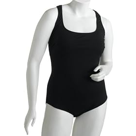 Speedo Aquatic Endurance+ Polyester Plus Size Vanquisher Moderate Ultraback Swimsuit