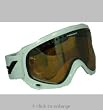 Hoven STORM TROOPER Snow Goggles - Snow White Frame and Bronze Chrome Lens