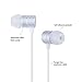 Eashion (TM )Premium In-ear Noise Isolating Stereo Wired HeadphonesEarphones/Earbuds with In-line Mic and Remote Control for iPhone,iPad,iPod, Android Phones,MP3/MP4 Players and more ( Sliver)