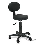 OneTouch Pneumatic Rolling Massage Stool with Backrest 8E