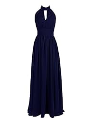 Halter Chiffon/Polyester  Evening Dress/Homecoming Dress/Prom Dress/Party Dress  With Ruffles