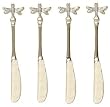 Decorative Stainless Steel Dragonfly Mini Fork Set of Four