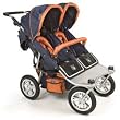 Runabout Twin Stroller - Sunrise Navy