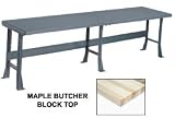 144 X 36 Extra-Long Bench - Maple Top