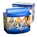 MINI BOW DESKTOP AQUARIUM KIT, Color: BLUE; Size: 5 GALLON (Catalog Category: Aquatics:BOWLS & KITS)