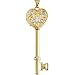 14K 46.50mm X 15.00mm Key Heart Locket