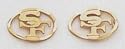 NFL San Francisco Logo Earrings - M1032
