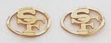 NFL San Francisco Logo Earrings - M1032