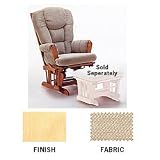 Glider - Natural Finish/Chamber Antique Fabric