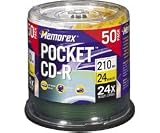 24X Write-Once Pocket CD-R Spindle