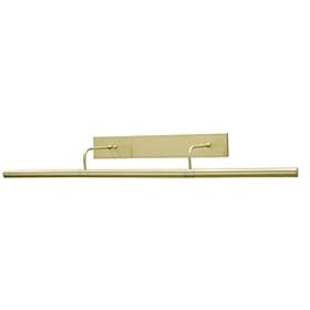 Direct Wire Slim-line 36 Antique Brass Picture Light by House of Troy