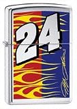 Jeff Gordon - Flames - High Polished Chrome Zippo Lighter