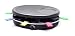 Clatronic RG 2760 Raclette 1200 W mit 8 Pfännchen schwarz