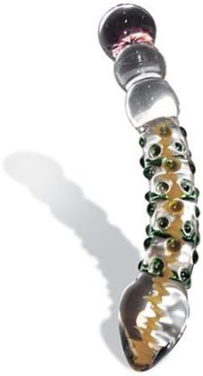 Glass Stacked Nubbed Flower by Joyful Pleasure