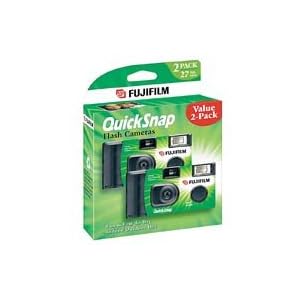 Fujicolor QuickSnap Flash - Single use camera - 35mm (pack of 2 )