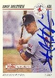 David Milstien, Pawtucket Red Sox - Red Sox Affiliate Autographed Card