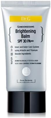 KOREAN COSMETICS, Gowoonsesang _Brightening Balm (BB Cream) SPF30 PA (45ml) (whitening and UV protection, moisturizing the skin, blemishes cover, skin tone correction)+FREE GIFT (SoftBay Mask Pack 2Sheets)[001KR]