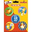 Simpsons Five Button Pack
