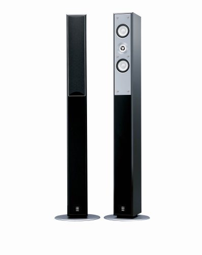 Yamaha NS-125FPN 2-Way Bass Reflex Tower Speaker (One Speaker, Piano Black)