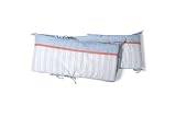 from Baby Boum Baby Boum Cotty Blue Collection Playpen Bumper (Blues and Red,75 X 95cm) (Model 203COTTY60)