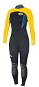 Bare Wetsuits - 3/2mm Women's Velocity Full Wetsuit - Nylon / Black / Black - NBB - 06