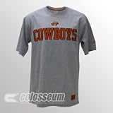 Oklahoma State Licensed Embroidered Logo T-Shirt