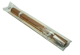 日中製作所 壁面用 かけ上手 フックレール 木目 ラウンド 300mm