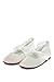 Toddler3 to Youth3 Ballet Flat Girl Shoe with Ribbon Tie in Pink Ivory White Black Gold Silver