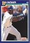 1991 Score # 5 Bo Jackson Kansas City Royals Baseball Card