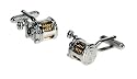 Mens Designer Fashion Cufflinks - Fishing Reel - For the Fisherman