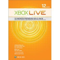 Cover image : Xbox 360 Live 12-mon Gold Card