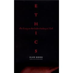 Ethics: An Essay on the Understanding of Evil (Wo es War)