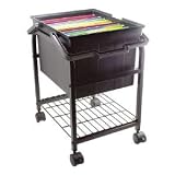 Advantus FS-2BHD Advantus Heavy-Duty File Shuttle II, 17-3/8w x14-3/8d x 20h, Black
