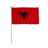 Albania Flag 12 x 18 inch
