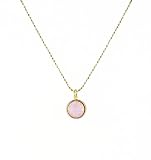 Necklace - N167 - Swarovski (tm) Crystal Drop (10mm / 3/8) ~ Rose Water Opal