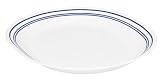 Corelle Livingware 12-1/4-Inch Serving Platter, Classic Caf Blue