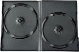 100 Double DVD cases - Black
