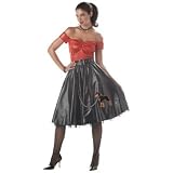 Woman Small 6-8 - Tuff Cookie Retro Costume